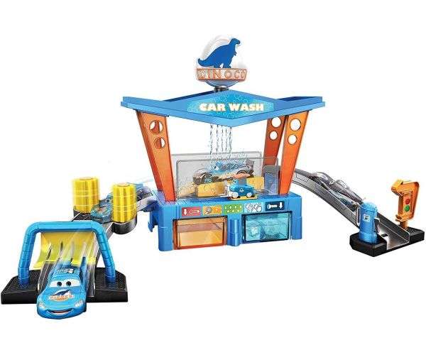 Disney Cars Colour Change Dinoco Car Wash £11.24 with code @ BargainMax