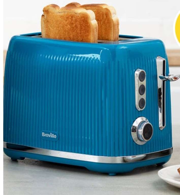 Breville Bold Blue 1.7L Kettle now £14/ Toaster £12 + Free Collection (limited stores) @ Wilko