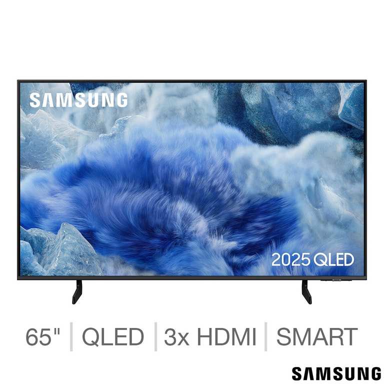 Samsung QE65Q8FAAUXXU 65 Inch QLED 4K Ultra HD Smart TV - 5 Year Warranty