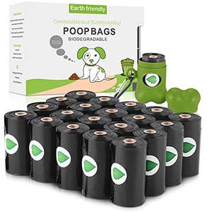 Dog Poop Bags with Dispenser 300 Dog Waste Bags Thick Strong (Black) £6.06 Dispatches from Amazon Sold by JAMEZOEN CO