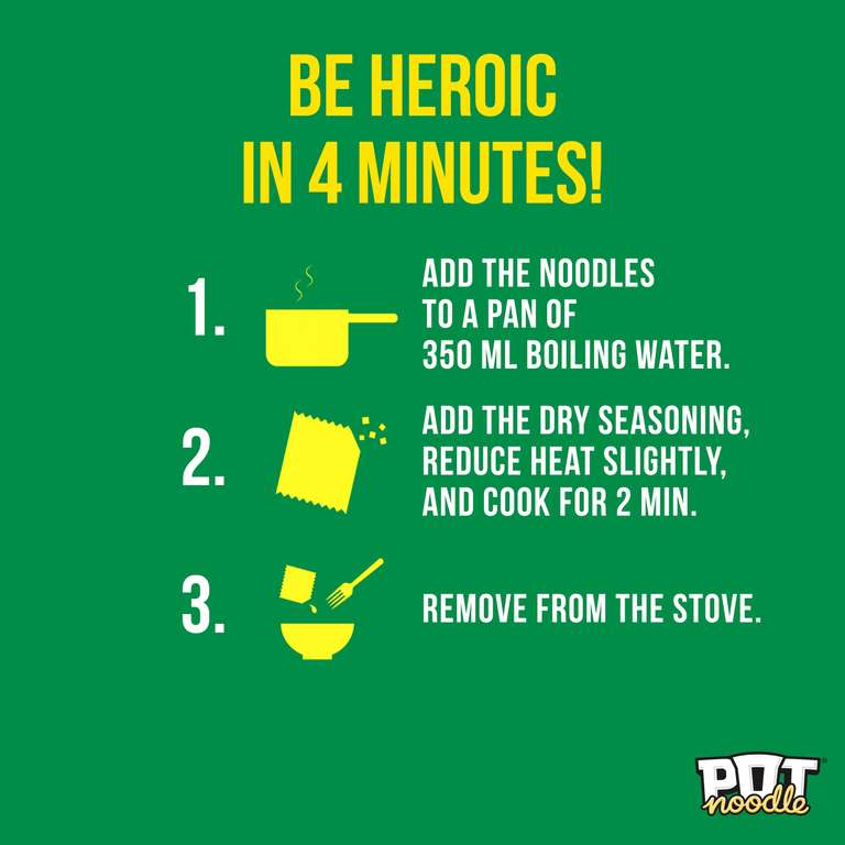 Pot Noodle Instant Noodles £10 at Amazon | Hotukdeals