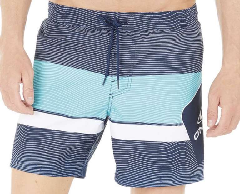 O'Neill Mens Stacked Swim Shorts - Blue Multi 8 - XS, S and M sizes only