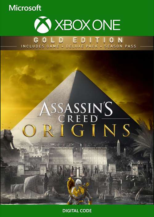 Jeu ASSASSIN'S CREED ORIGINS Gold Edition XBOX ONE - Neuf Sous Blister - Version Française