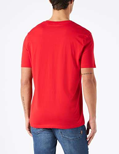 HUGO Mens Dulivio Contrast-Logo T-Shirt XS - L only