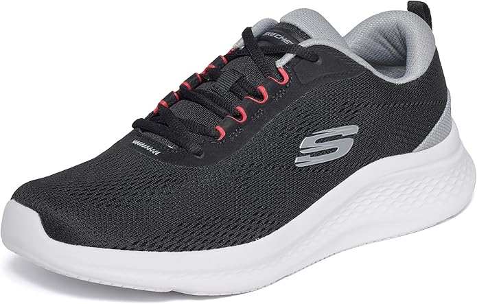 Skechers Men's Skech-lite Pro 2.0 Berrix Sneaker - Size 9.5 - Black Mesh Grey