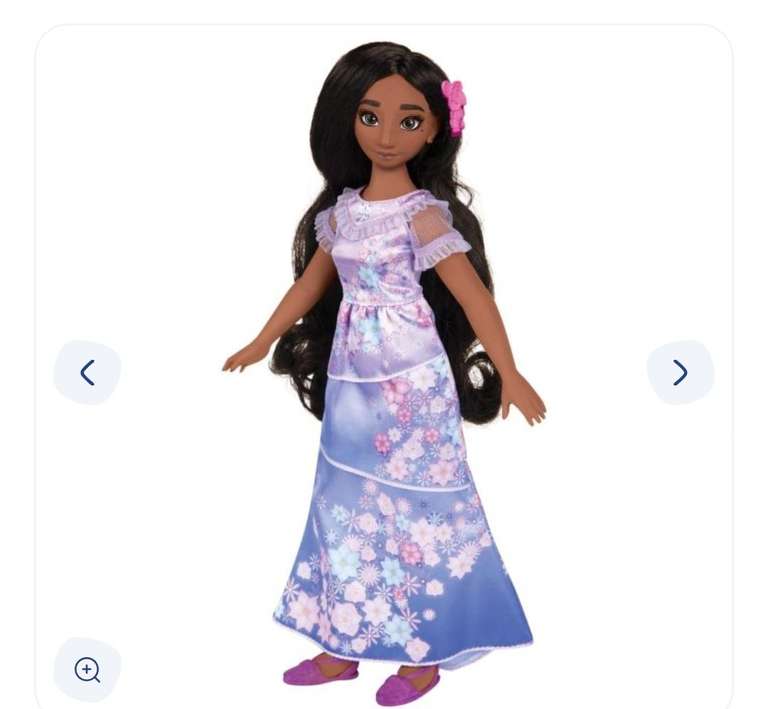 Disney Encanto Sing & Play Mirabel Doll. Save extra 40% with code. Add isabela doll (£3.59) for free delivery