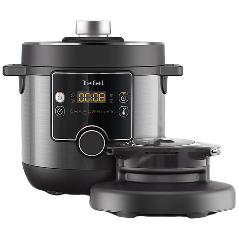 Turbo Cuisine & Fry Electric Multi Pressure Cooker - 7.6L Model - £147.75 Delivered Using Code @ Tefal