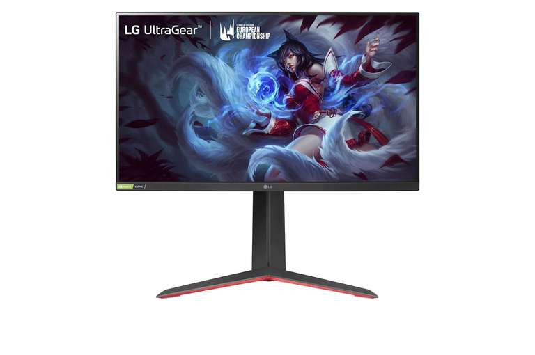 27” UltraGear Nano IPS 1ms Gaming Monitor with NVIDIA G-SYNC Compatible - £299.98 / £279 using 5% discount on 1st order @ LG Electronics