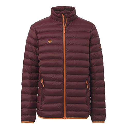 IZAS Men's Fraser Fiber Jacket - Colour Name: Mineral Red / Orange, Size XL