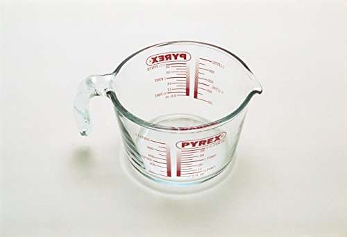 Pyrex Glass Measuring Jug, Transparent, 1 Litre