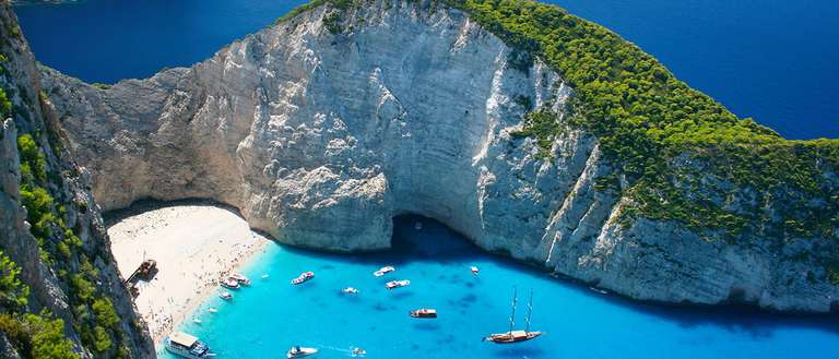 Direct Return Flights to Zante, Greece from Gatwick - April Dates (e.g. 12th - 19th) - Hand Luggage