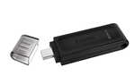 Kingston DataTraveler 70 - DT70/64GB USB-C Flash Drive Black - £3.29, 256GB - £12.97@ Amazon