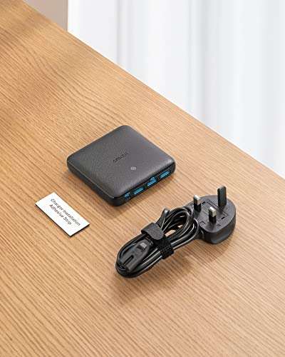 Anker USB C Charger, 65W 4 Port PIQ 3.0&GaN Fast Charger Adapter, (Prime Exclusive) @ AnkerDirect UK FBA