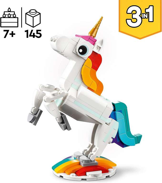 LEGO 31140 Creator Magical Unicorn w/voucher