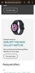 BT/EE/Plusnet/Openreach Employee Exclusive - Samsung Galaxy Watch6 LTE 40mm Graphite Pre-Order £169.50 with Employee Code