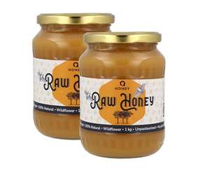 Pure Raw Natural Unpasteurised Unfiltered Unheated Forest Wildflower Honey 1kg (Pack of 2) £18.05 w/15% S&S - Comfort_Care2 FBA