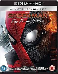 Used Spider-Man: Far From Home (12) 2019 4K UHD+BR - £8 free C&C / £9.95 delivered @ CeX