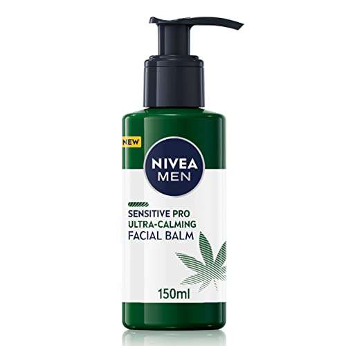 NIVEA MEN Sensitive Pro Ultra Calming Facial Balm (150ml) (£3.95/£3.73 with Subscribe & Save) + 10% off 1st S&S Voucher)