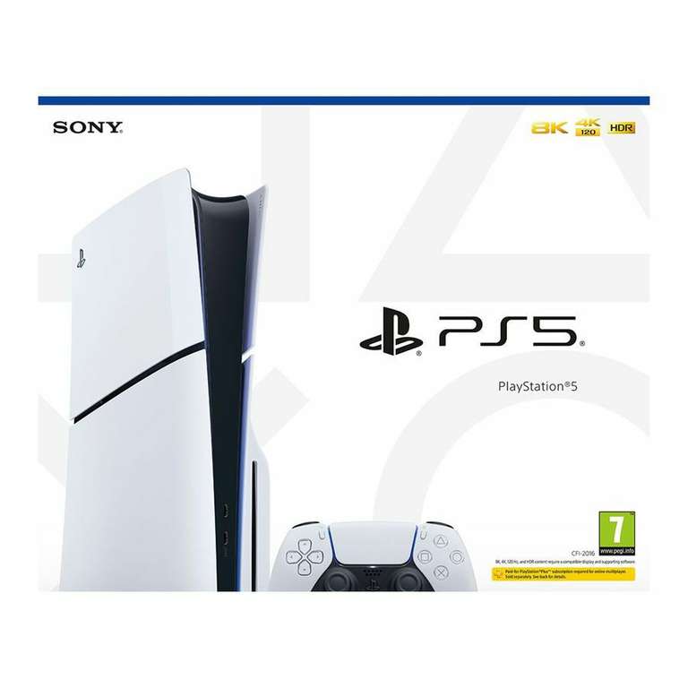 Playstation 5 slim [Disk version] - £479.95 / 23997 points reward [£59.99]