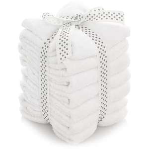 100% Terry Cotton White Face Cloths 7 Pack - £2.50 ( Free Click & Collect ) @ George (Asda)