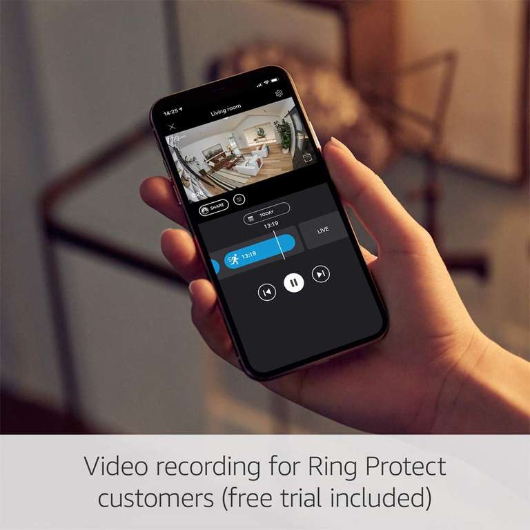 Ring Outdoor Camera Battery (Stick Up Cam) + Ring Indoor Camera (2nd Gen)