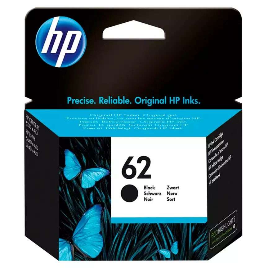 HP 62 Black Ink Cartridge £19 at Asda 