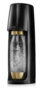 SodaStream Sparkling Water Maker with Water Bottle & Gas Cylinder Black & Gold - £64.99 @ Amazon