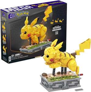 Mega Pokémon Motion Pikachu Building Set - Free Click & Collect