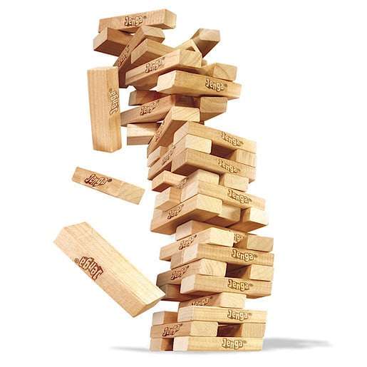 Jenga Classic Stacking Game £10.80 with free click and collect @ The Entertainer