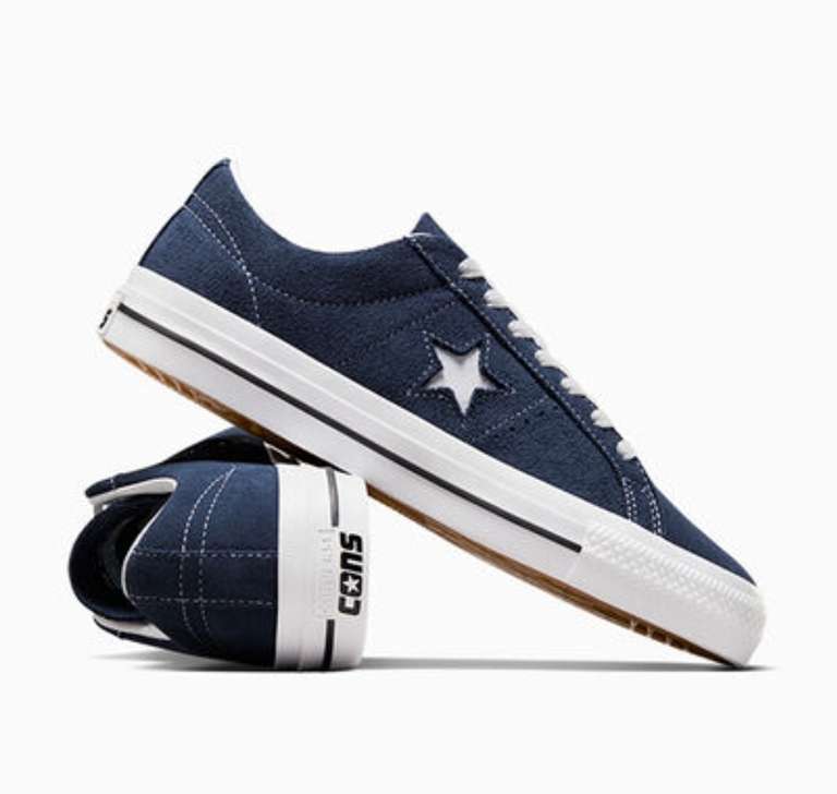 Converse One Star Pro Skateboarding Trainers - Free C&C