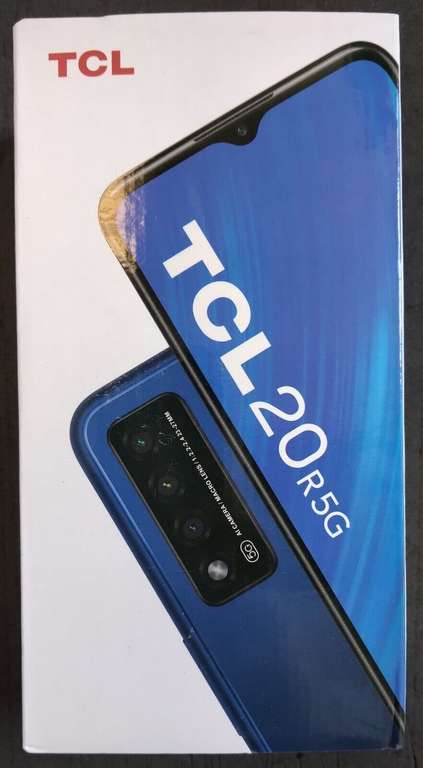 TCL 20R 5G Granite Grey 64GB/4GB Android Phone Unlocked New Sealed sold by uk-tech-spares