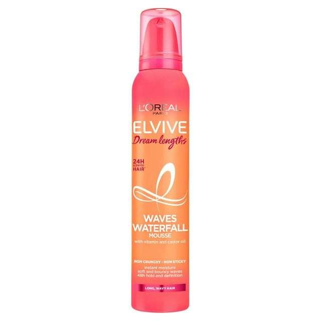 L'Oreal Elvive Dream Lengths Waves Waterfall Mousse for Long & Curly Hair 200ml £3 @ Sainsbury's