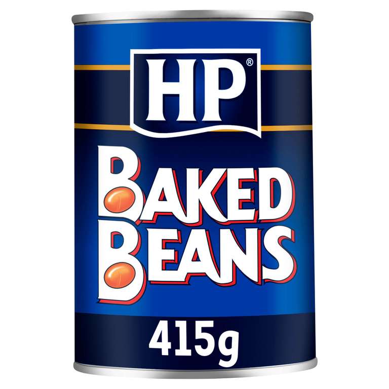 HP Baked Beans in a Rich Tomato Sauce 415g - 50p @ Sainsburys