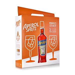 Aperol Spritz Gift Pack Including Aperol and 2 Aperol Spritz Glasses, 70 cl