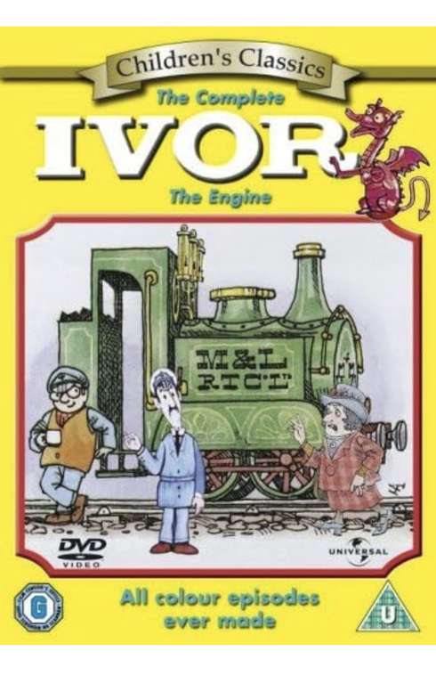 The Complete Ivor The Engine DVD (Used) £2 with free click and collect @ CeX