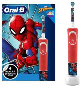 Oral-B Kids Electric Toothbrush Spider-Man Designed By Braun £20 @ Boots