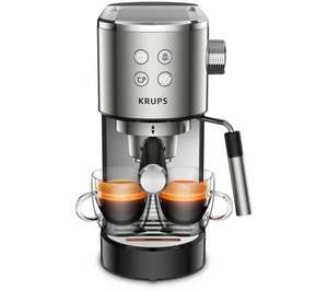 KRUPS Virtuoso XP442C40 Coffee Machine – Stainless Steel & Black for £139 @ Currys