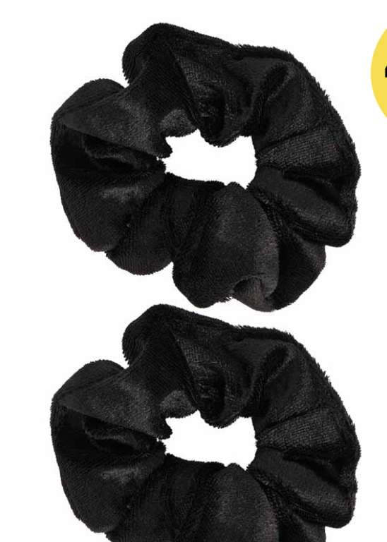 2pk Scrunchies £1 (+ 4 for 3) with click & collect @ Wilko