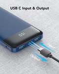 Charmast 10400mAh Power Bank USB C Battery Pack - £12.99 @ Dispatches from Amazon Sold by Chen Ying Ke Ji