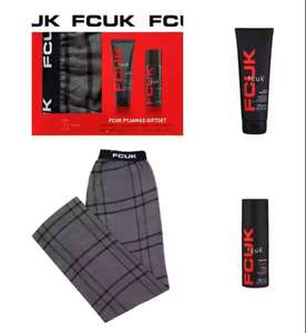 FCUK Pyjamas Sport Giftset now £15 plus free click and collect From Boots