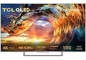 TCL 55C729K QLED Gaming TV 55 Inch Smart TV, 4K UHD, HDR 10+, Dolby Vision Atmos, £389 @ Amazon