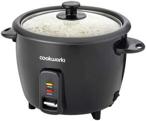 Cookworks 1.5L Rice Cooker - Black £15 free click & collect @ Argos