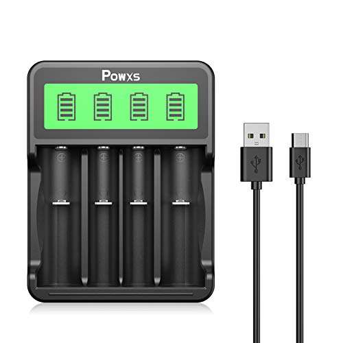 4 Slot Powxs Universal AA AAA Battery Charger - £8.99 with Code @ Dispatches from Amazon Sold by POWXS-UK