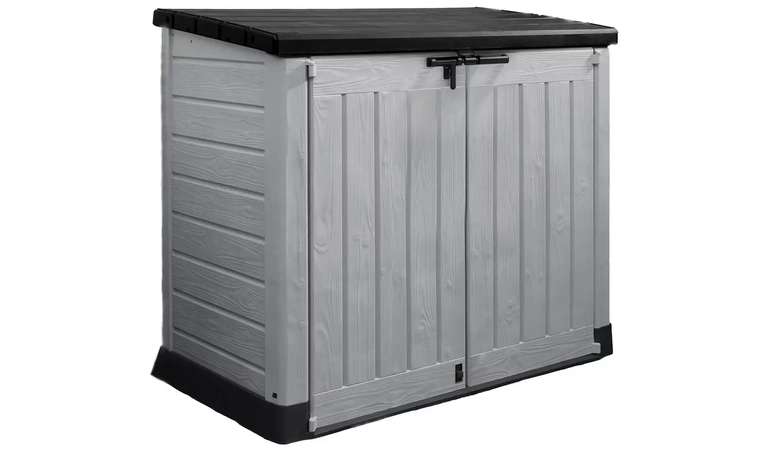 Keter Store It Out Max 1200L Garden Storage Box -Grey/Black - Free C&C