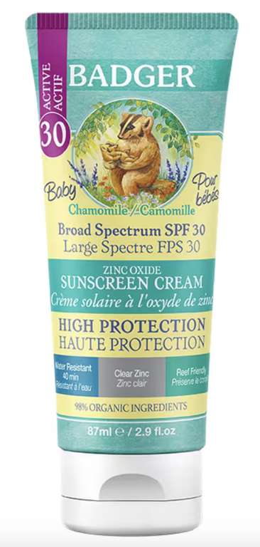 Baby Badger SPF30 Sunscreen (Free C&C)