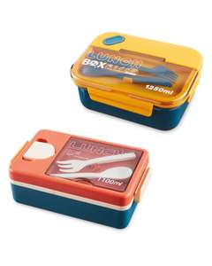 Crofton Bento Lunchbox With Cutlery