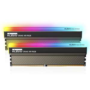 KLEVV CRAS X RGB 16GB (8GB x2) 3200MT/s C16 DDR4 Memory Kit
