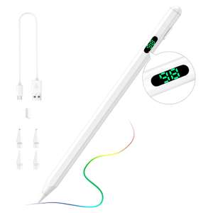 TiMOVO Stylus Pen for iPad, Fast Charge with LED Power Display, Palm Rejection, Tilt With Voucher Sold By ZMSolution EU / FBA