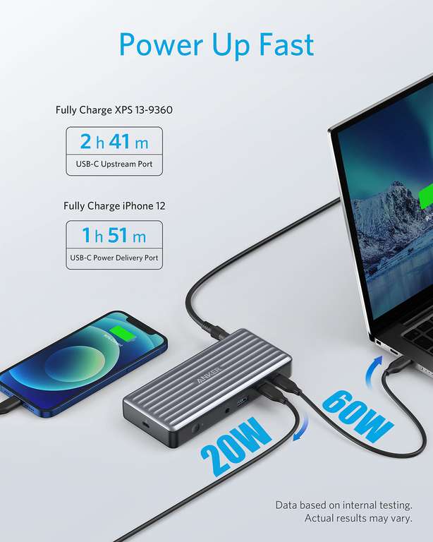 Anker USB C Docking Station PowerExpand 9-in-1 USB-C PD Dock Sold by AnkerDirect UK / FBA