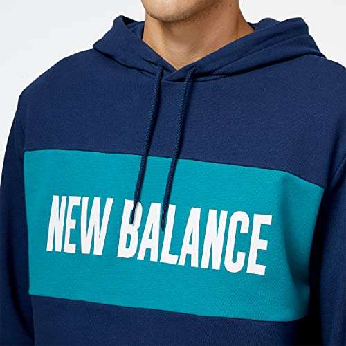 New Balance NB Sport Seasonal Hoodie, Men, Team Teal, XL - £12.35 @ Amazon